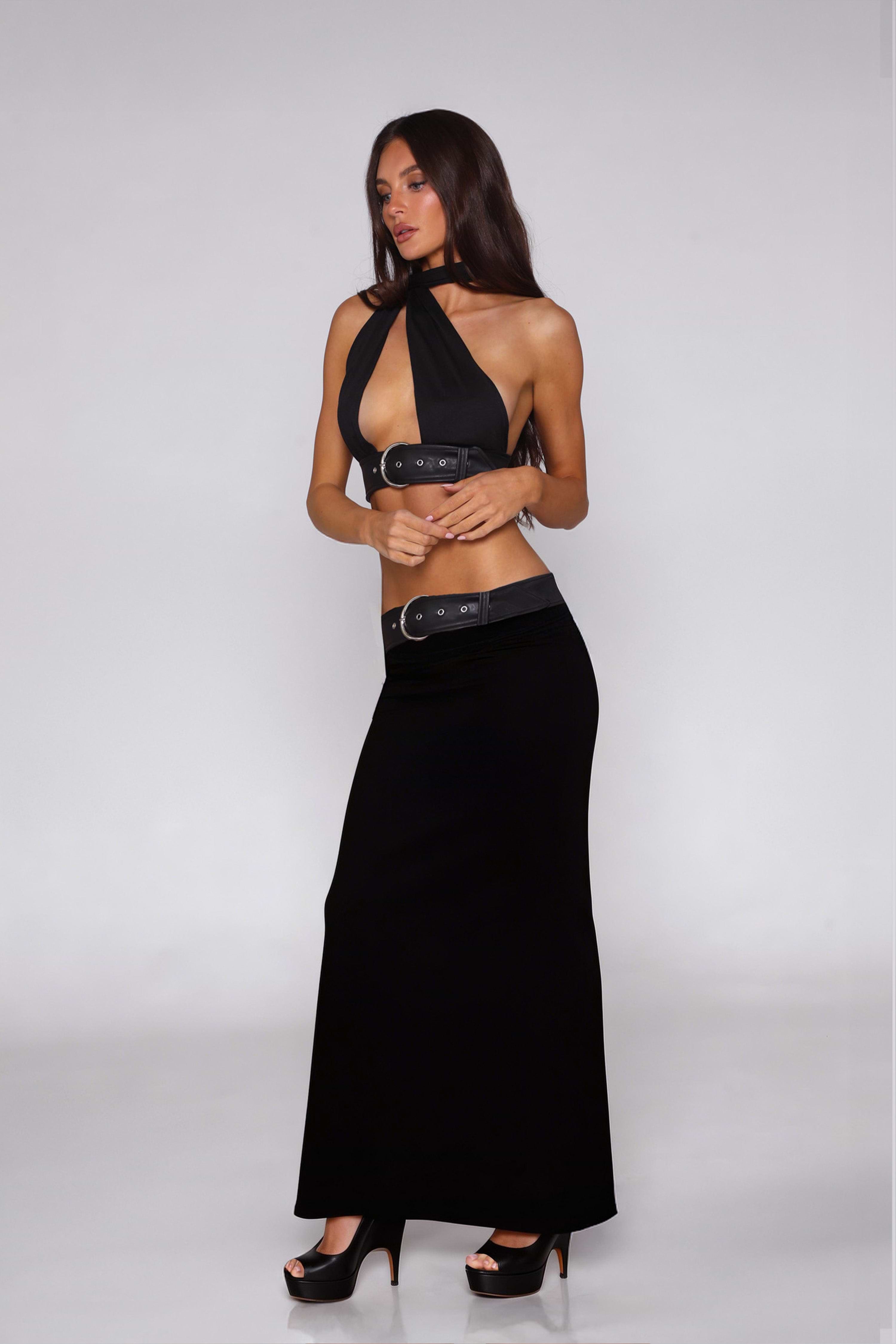 ROMY MAXI / BLACK