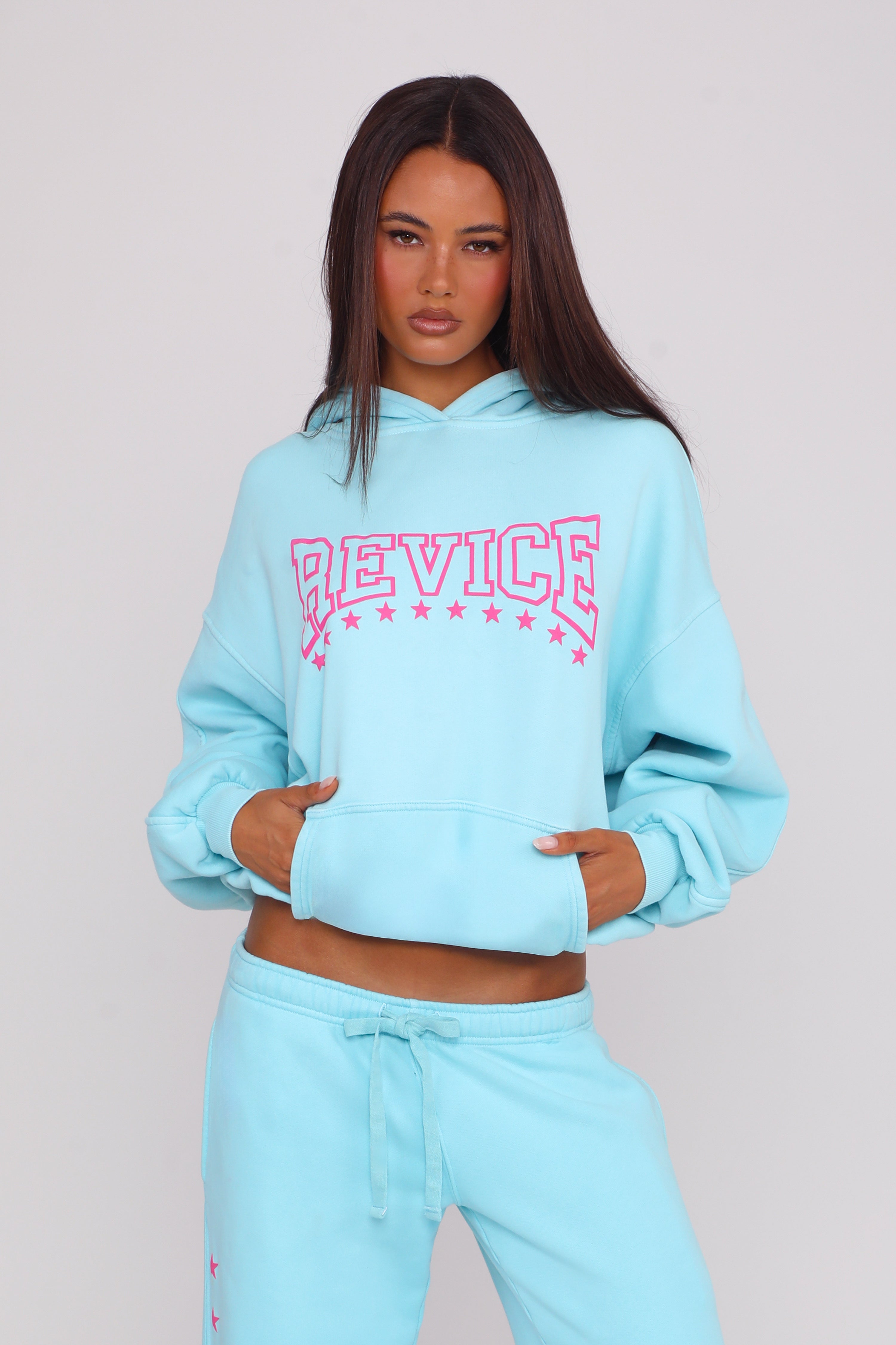 LAX HOODIE / STARDOM AQUA