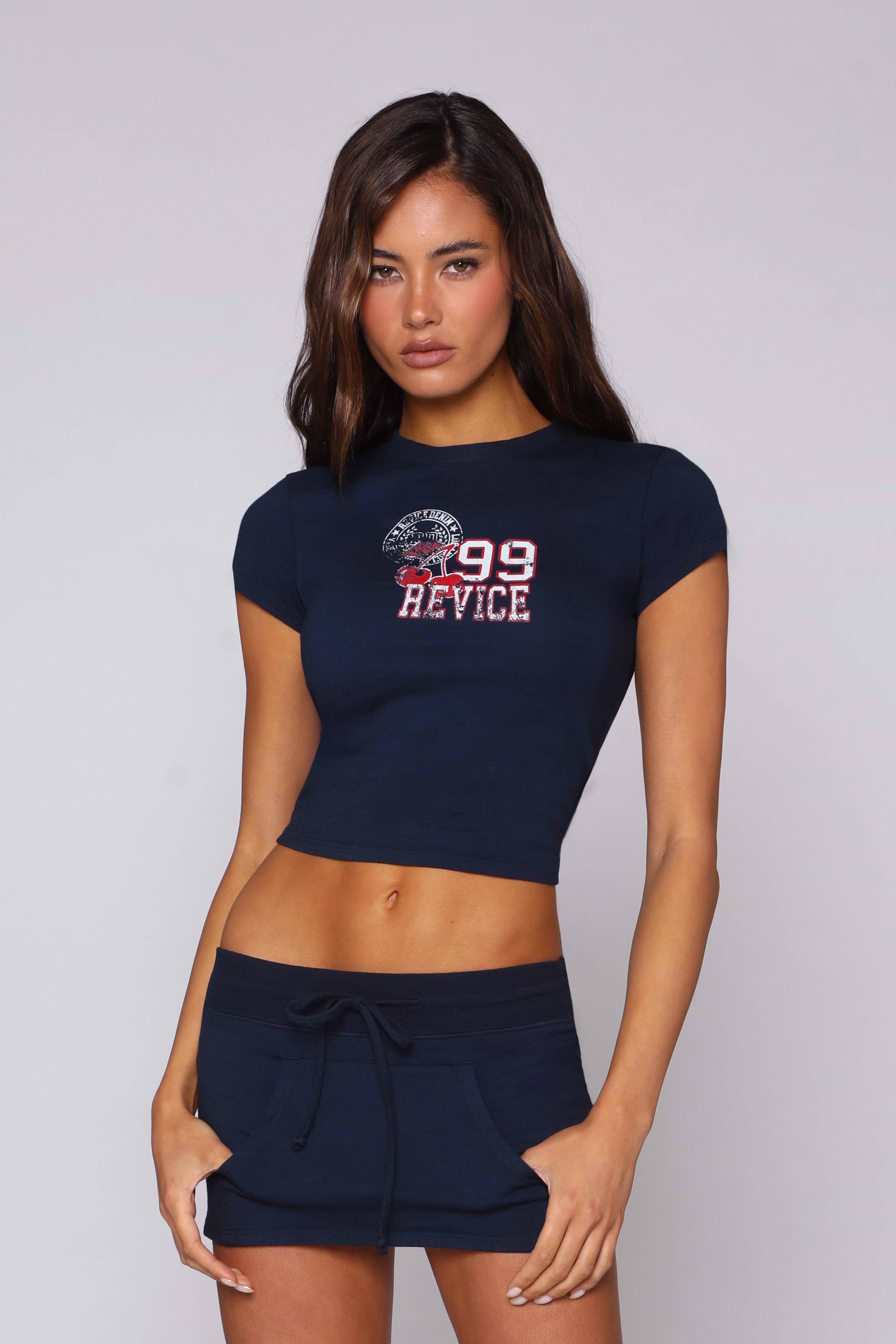 BEVERLY BABY TEE / CHERRY COLA