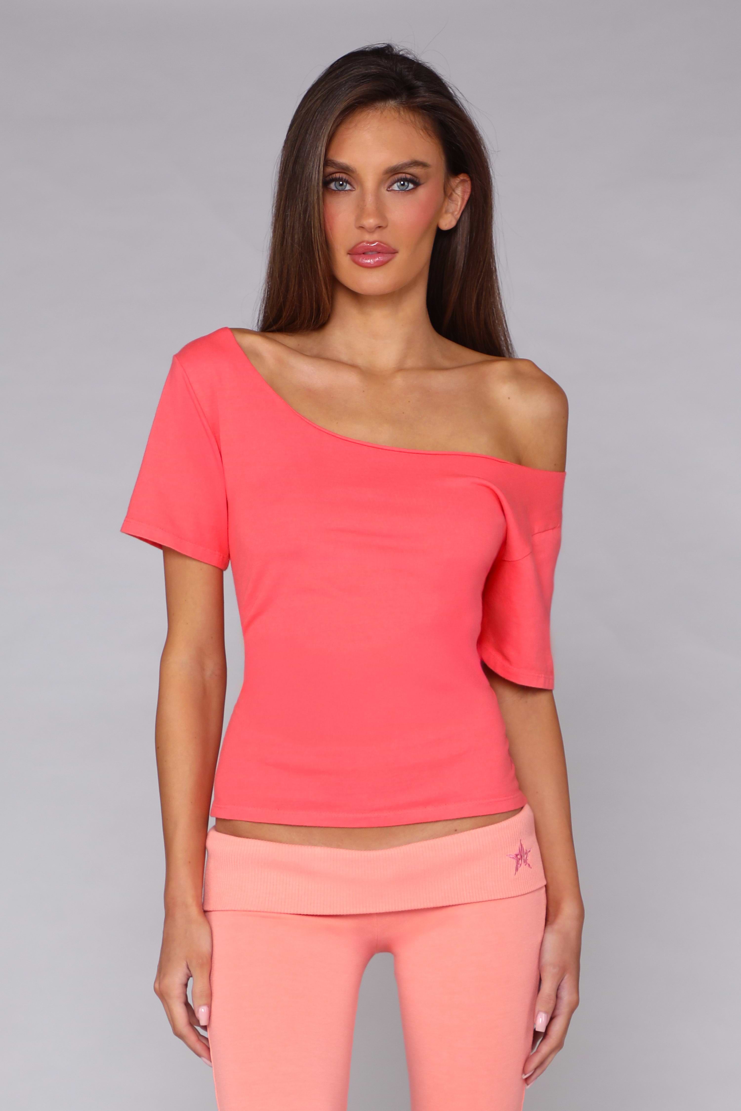 WEEKENDER TEE / CORAL