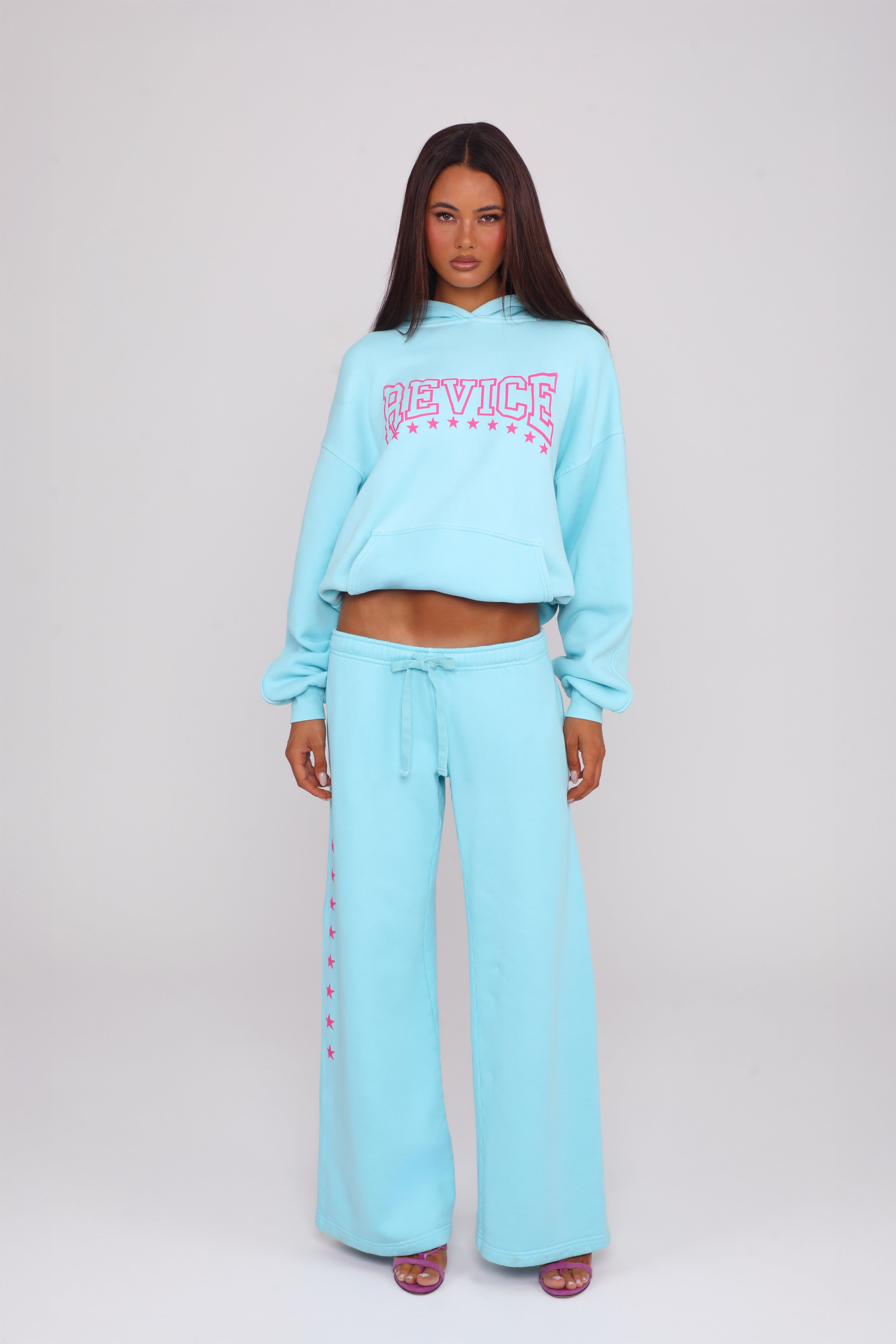 LAX SWEAT PANT / STARDOM AQUA
