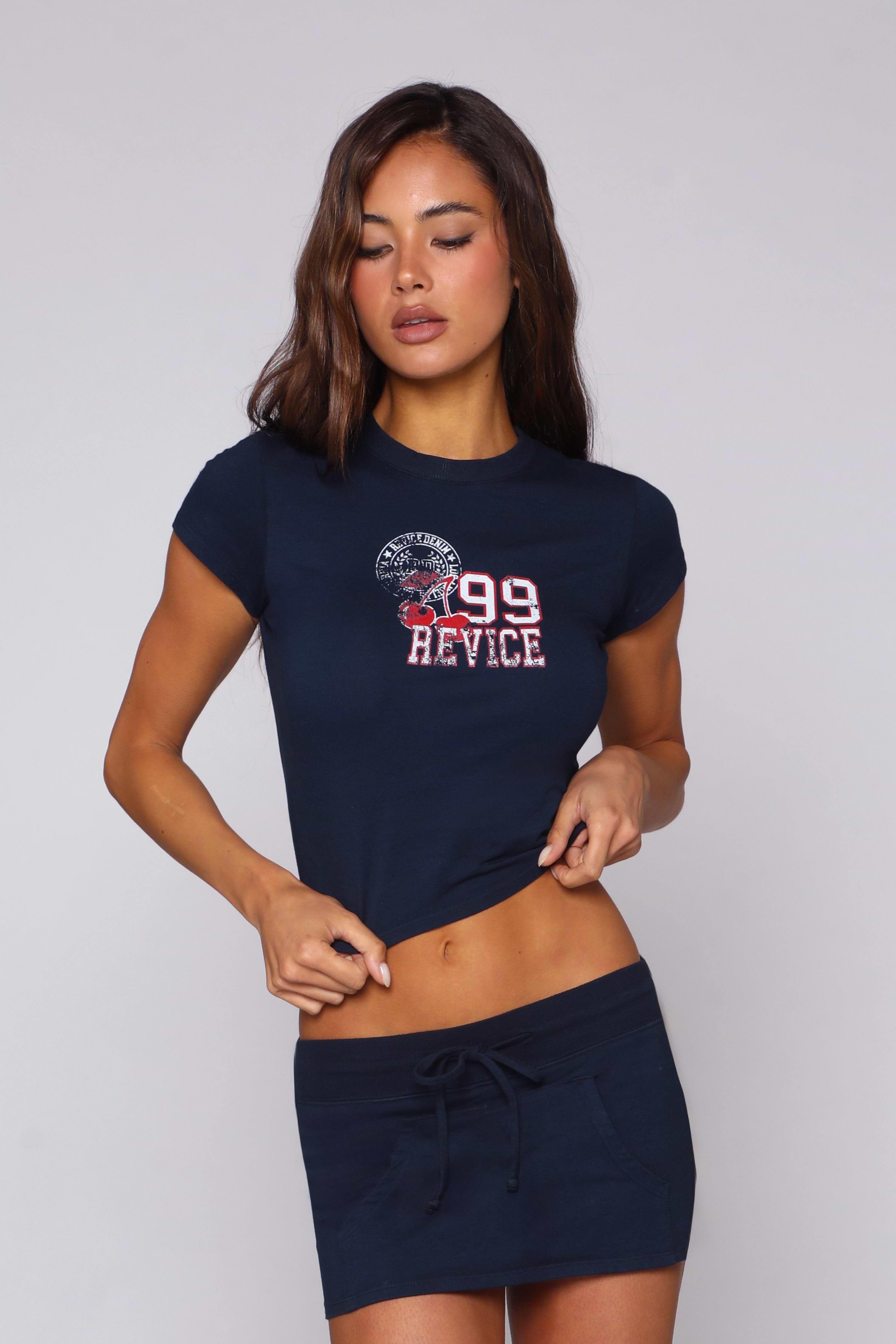 BEVERLY BABY TEE / CHERRY COLA