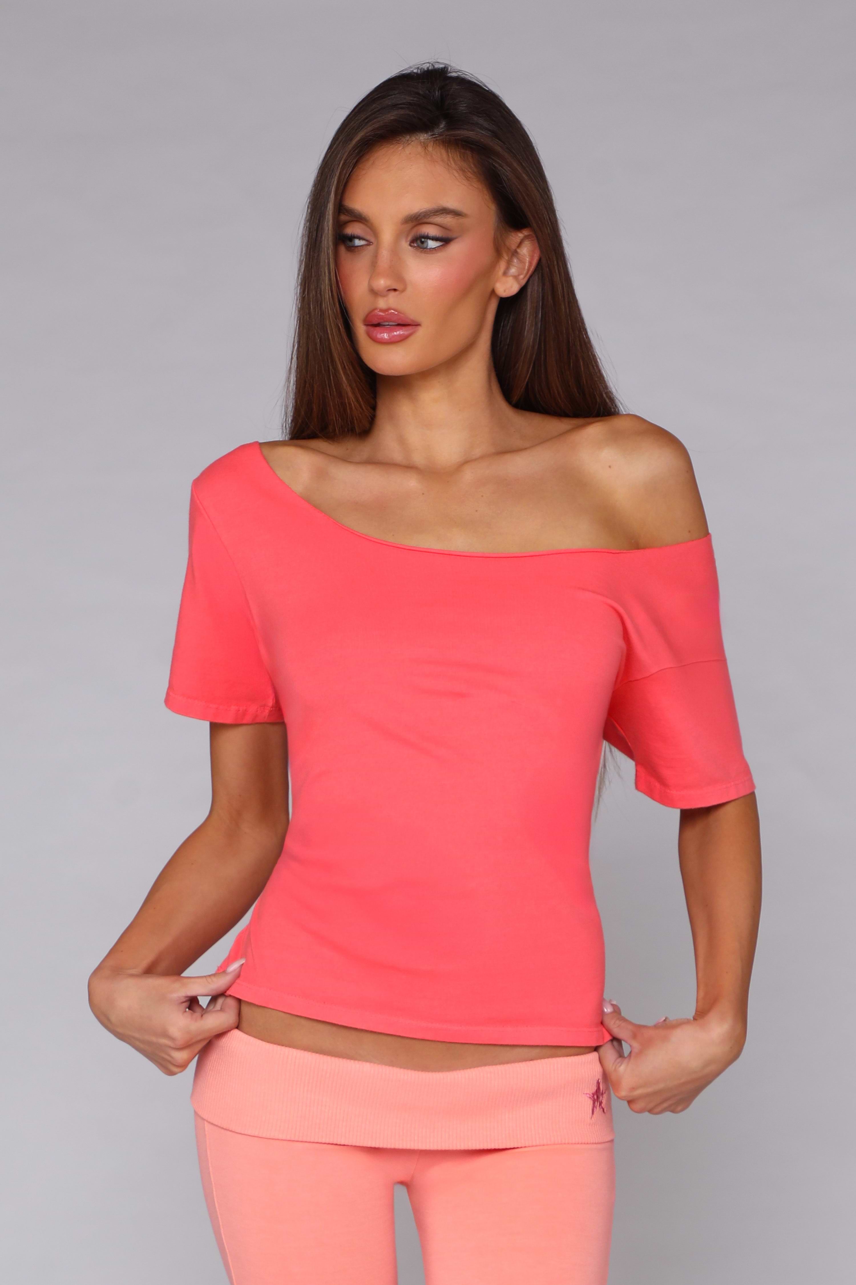 WEEKENDER TEE / CORAL