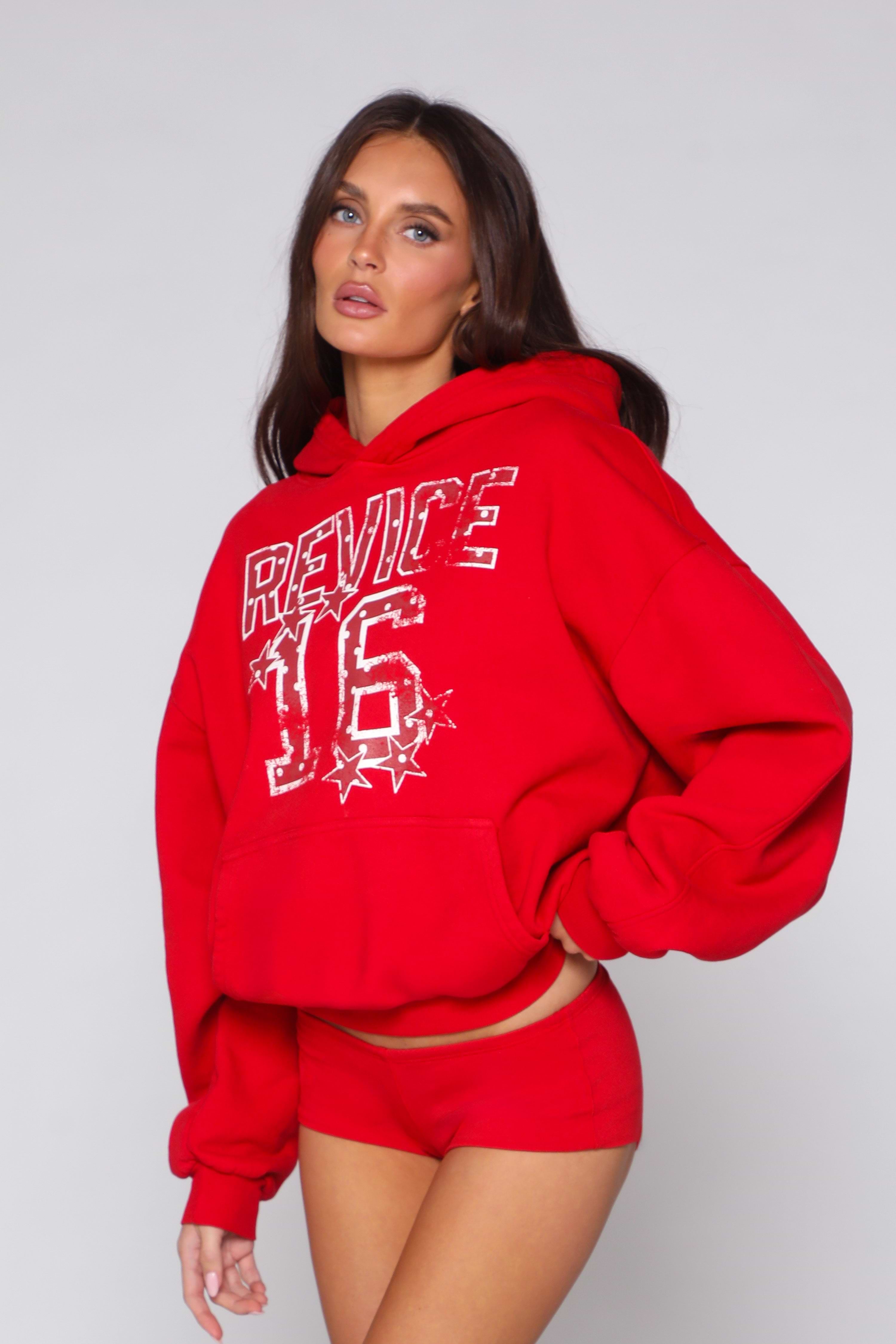 LAX HOODIE / SO RED