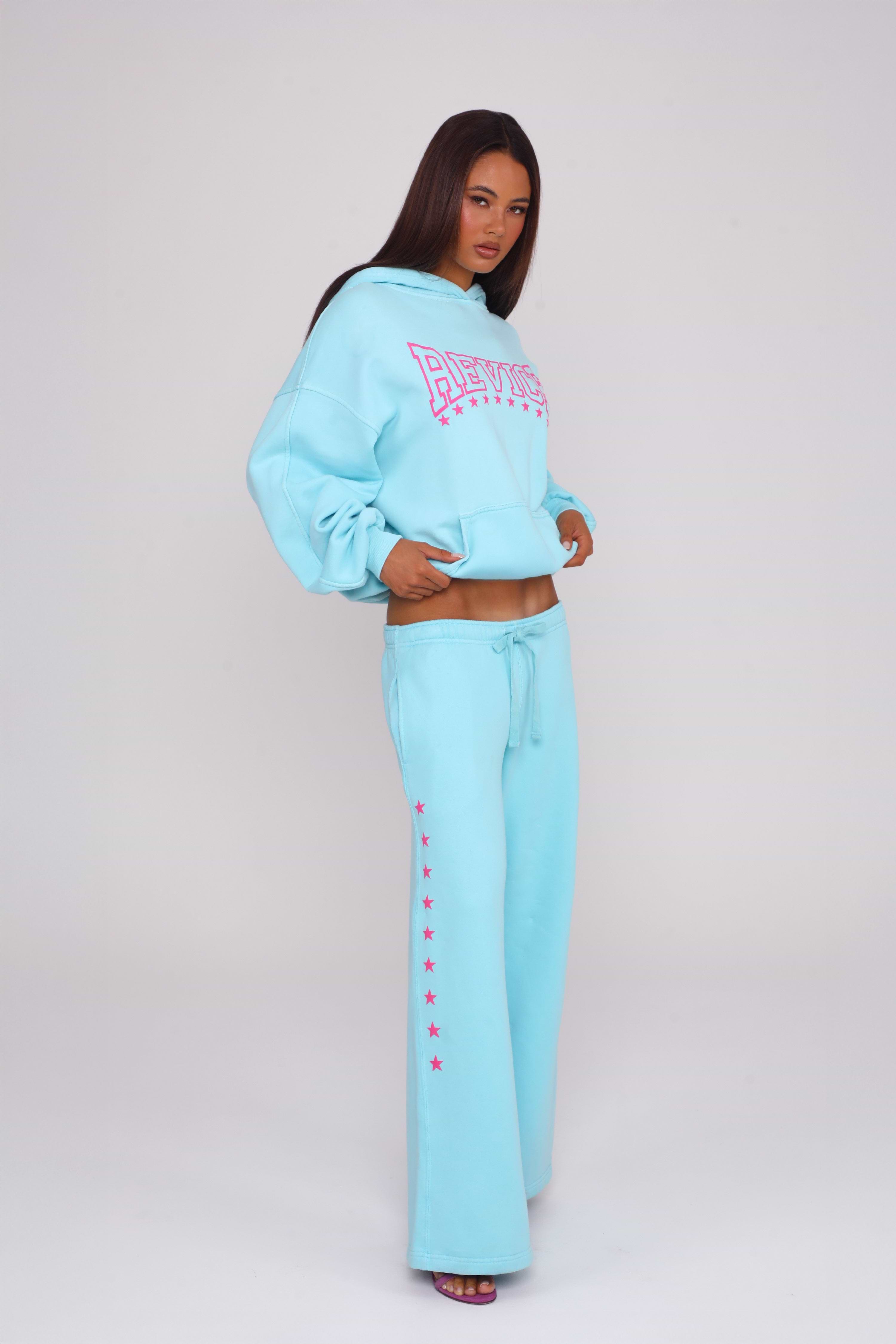 LAX SWEAT PANT / STARDOM AQUA