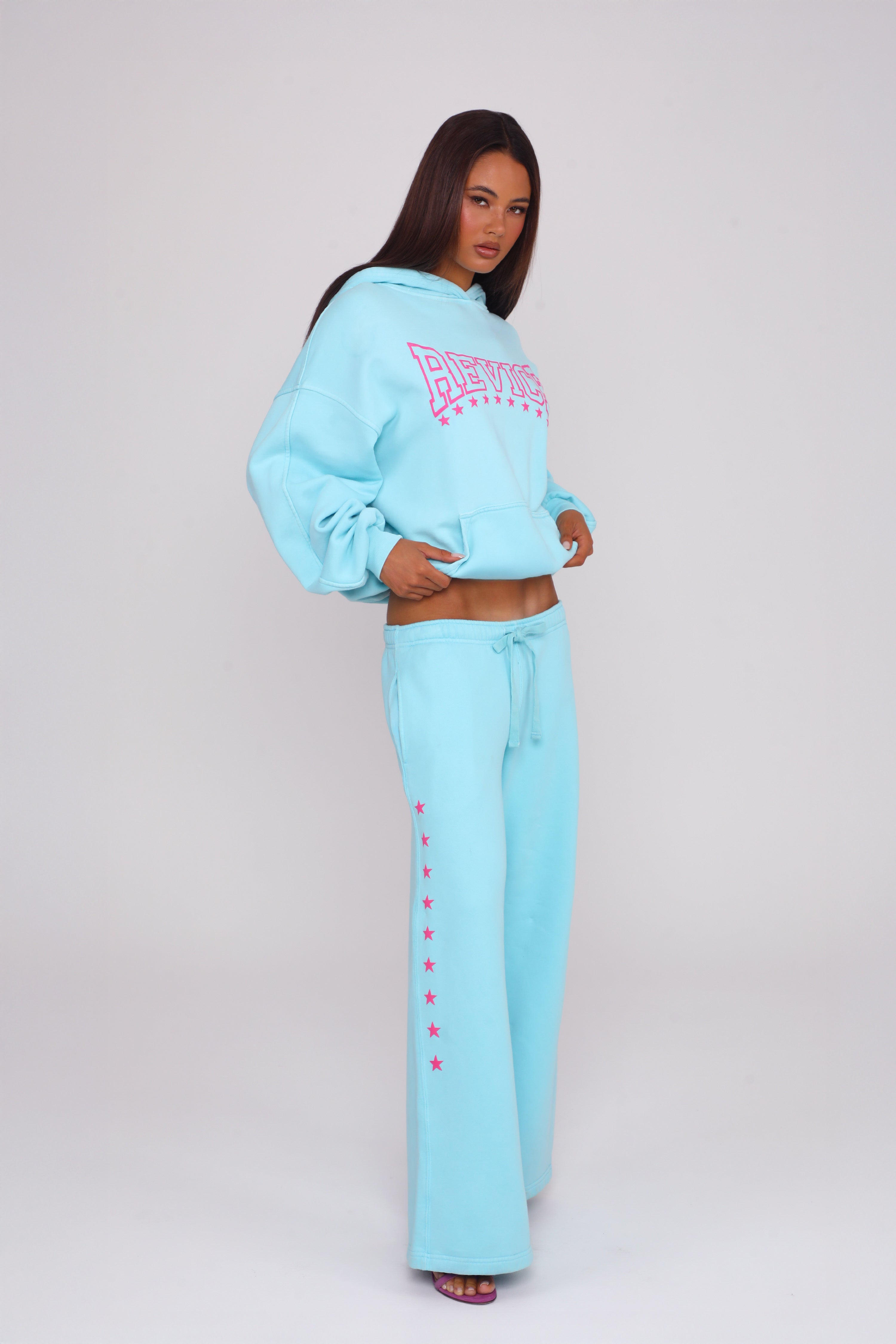 LAX SWEAT PANT / STARDOM AQUA