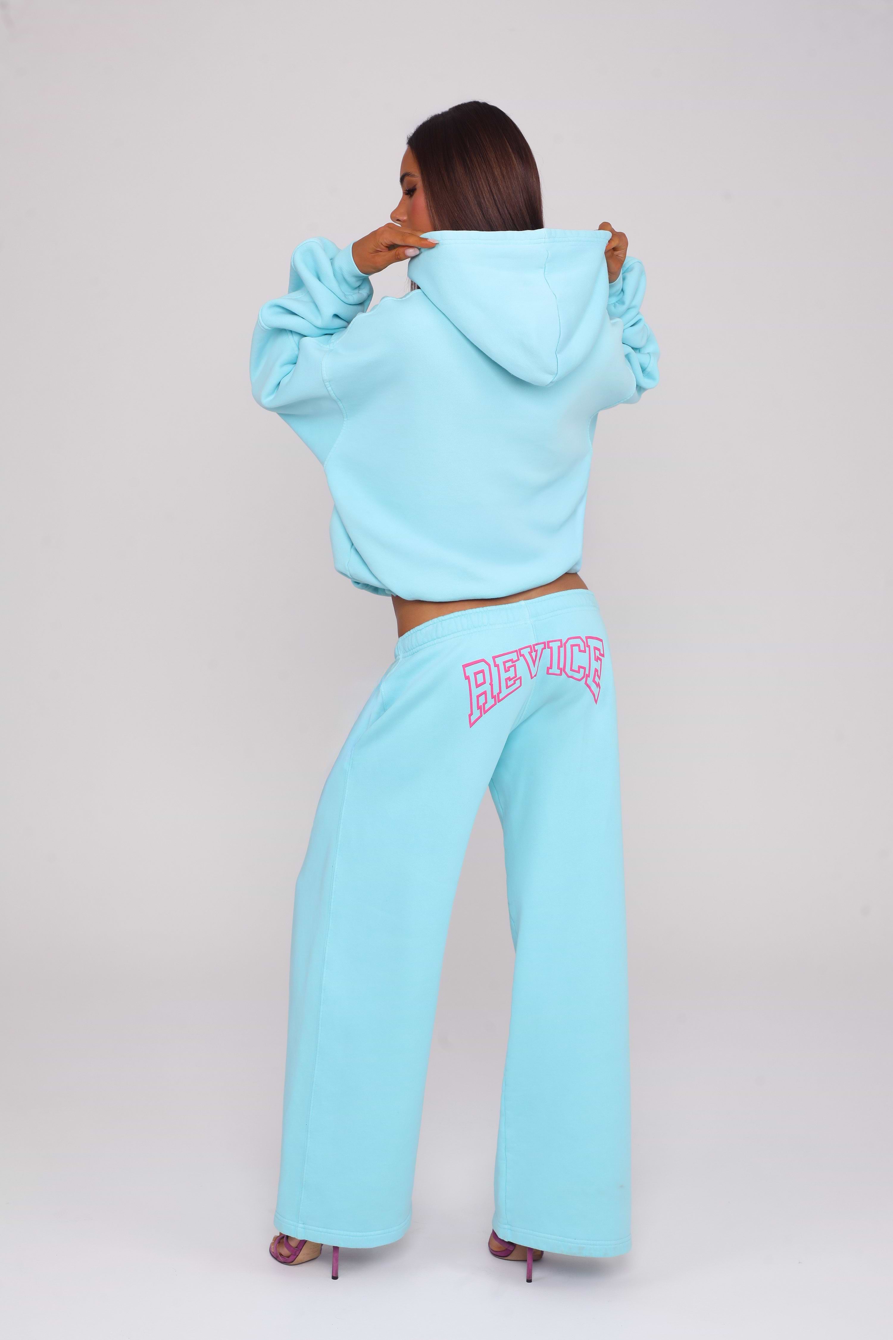 LAX SWEAT PANT / STARDOM AQUA