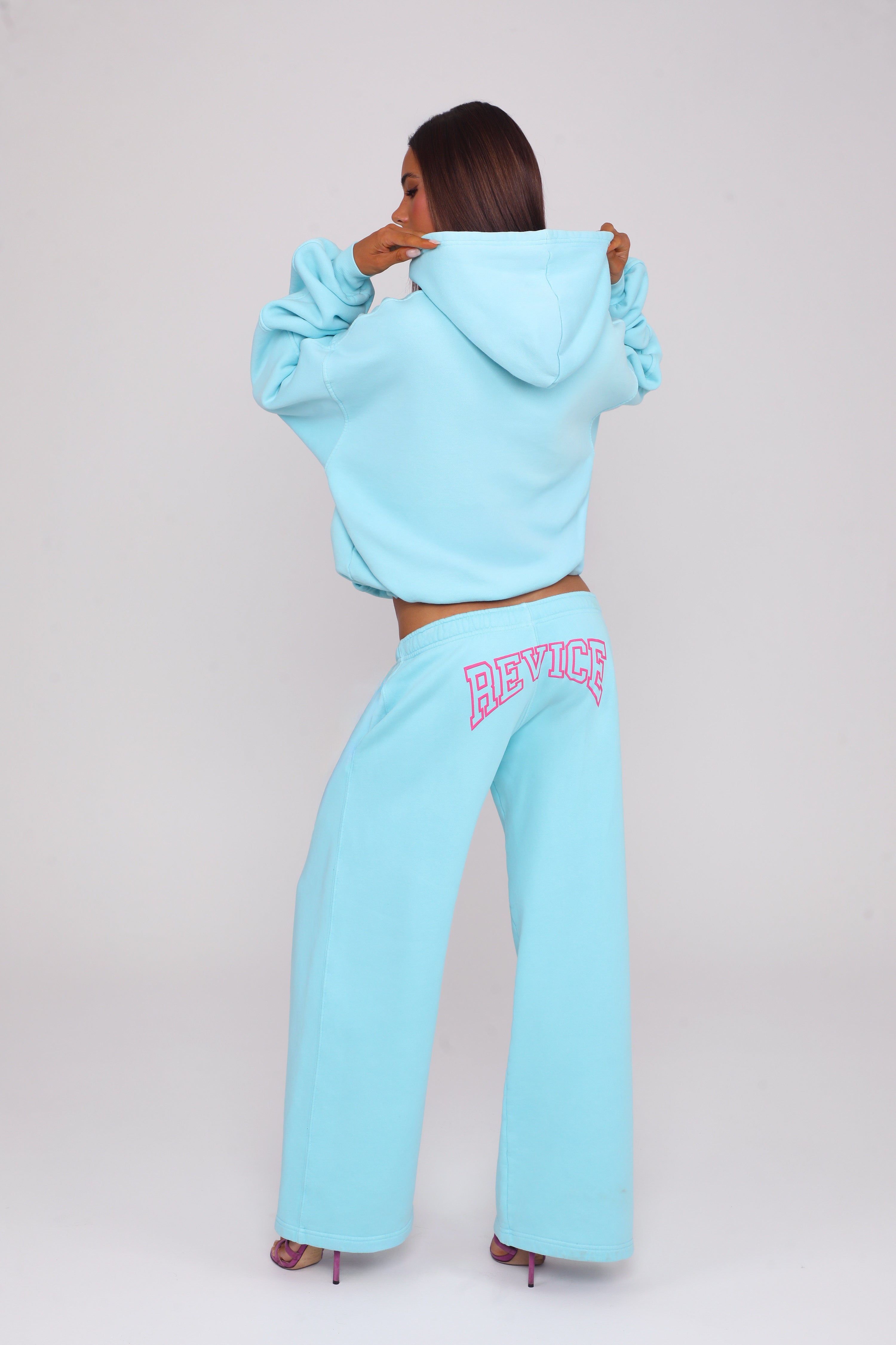 LAX SWEAT PANT / STARDOM AQUA