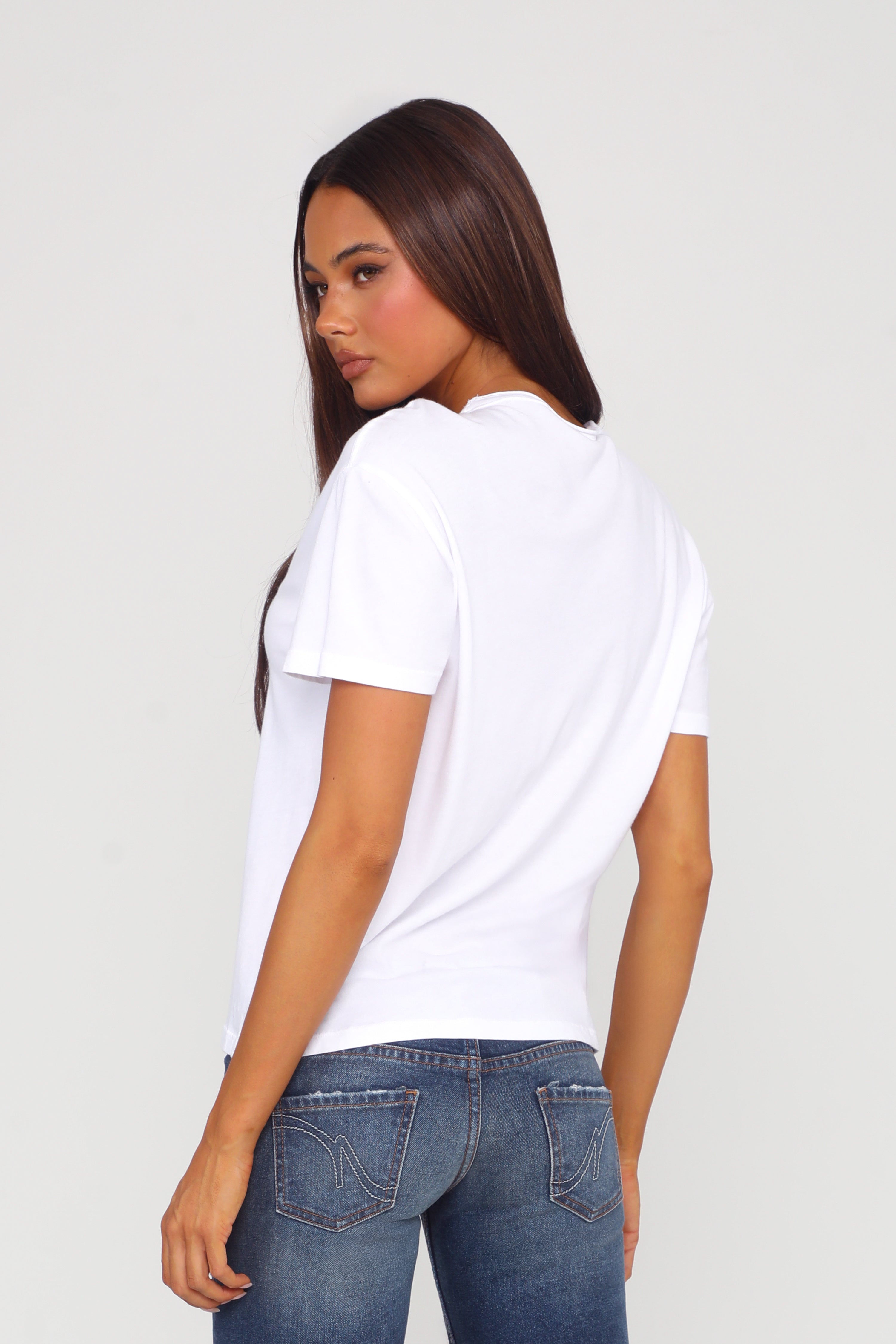 CITY TEE / MELROSE WHITE