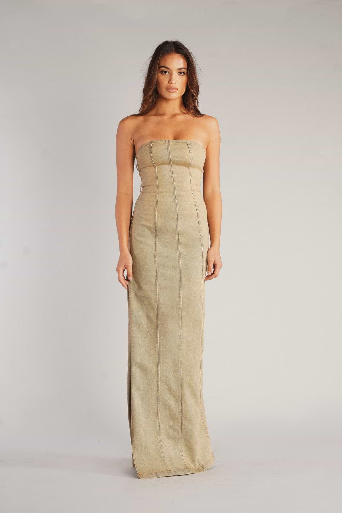 LIV MAXI DRESS / DUST