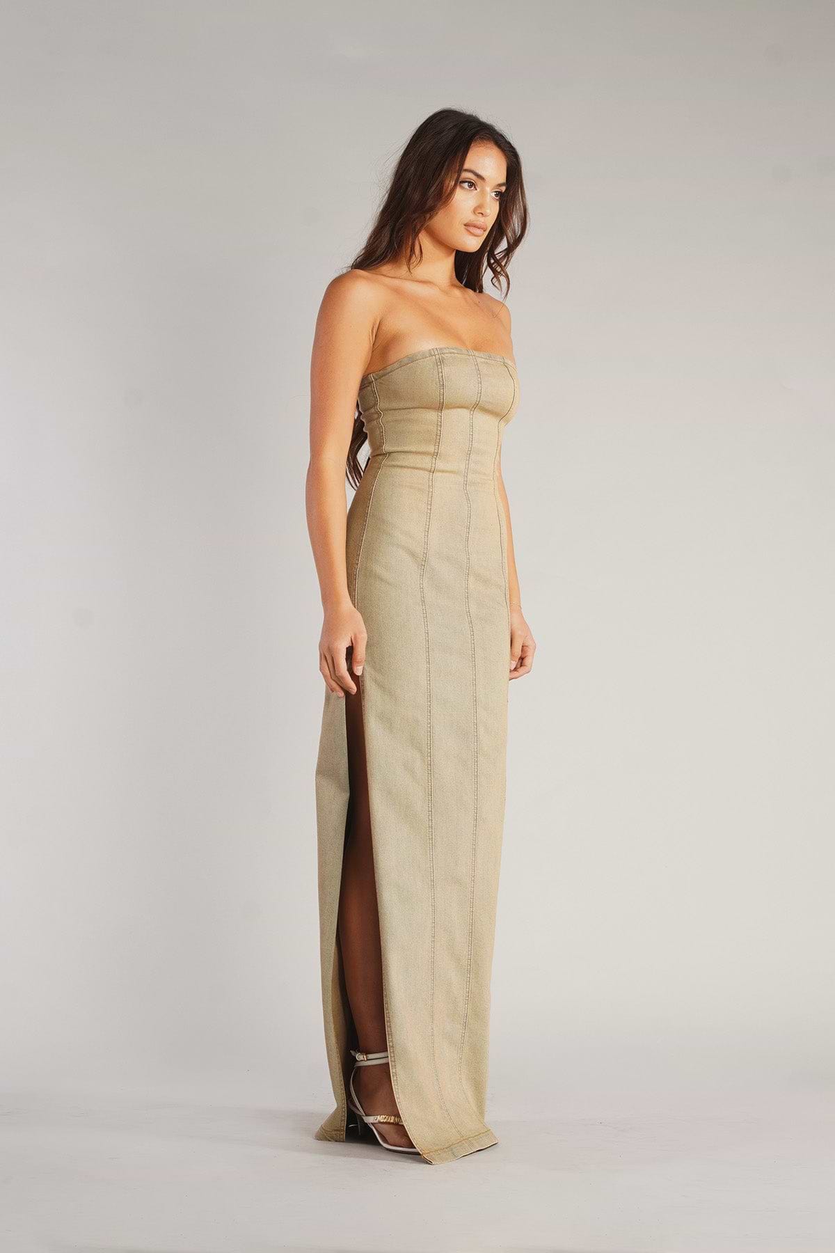 LIV MAXI DRESS / DUST