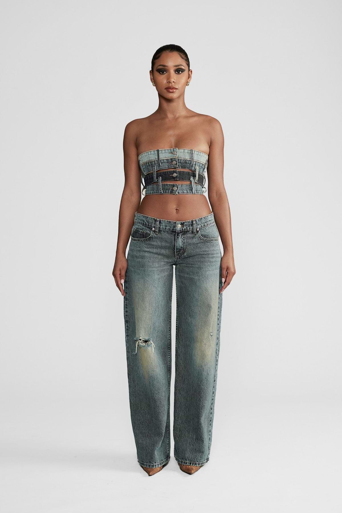 [IN SILENCE] Vintage regular denim ☆送料込☆ bottom – Vintage Concept Store