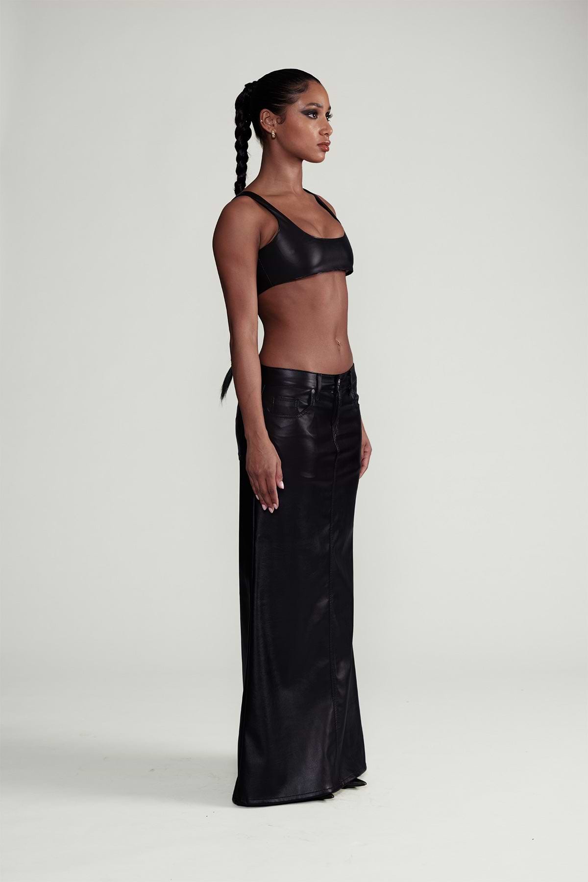 THE GLOW SKIRT / NOIR
