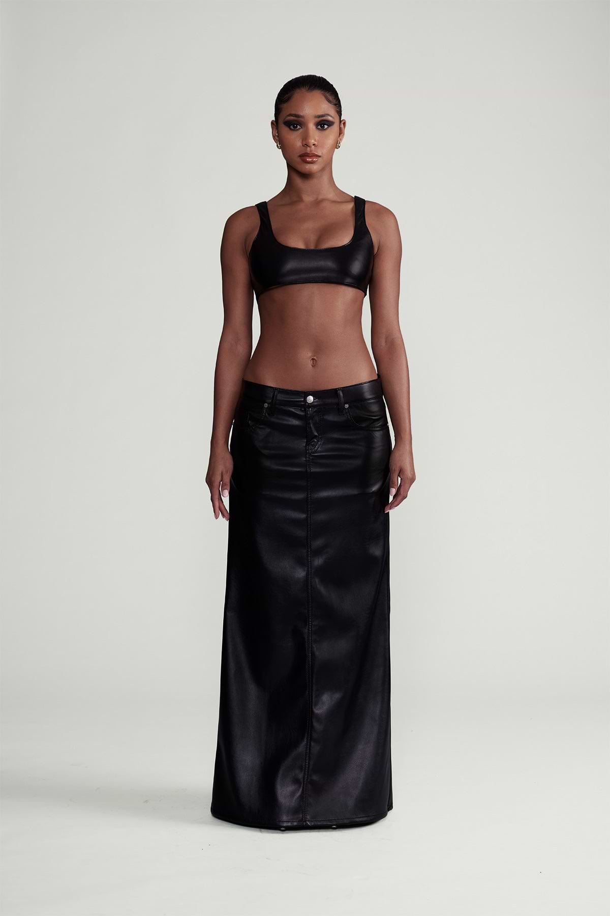 THE GLOW SKIRT / NOIR