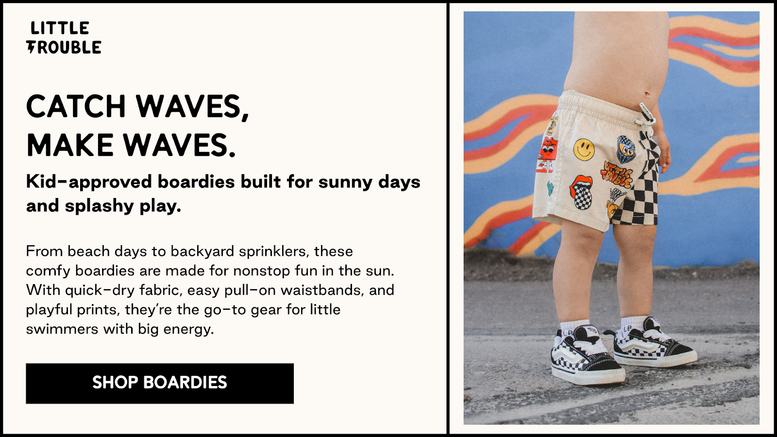 Make Waves With Kid-Approved Boardies