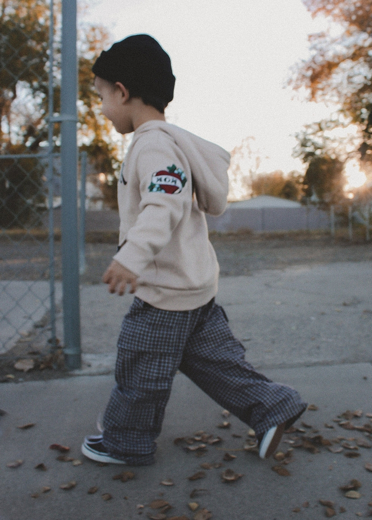 Plaid Flannel Cozy Cargos