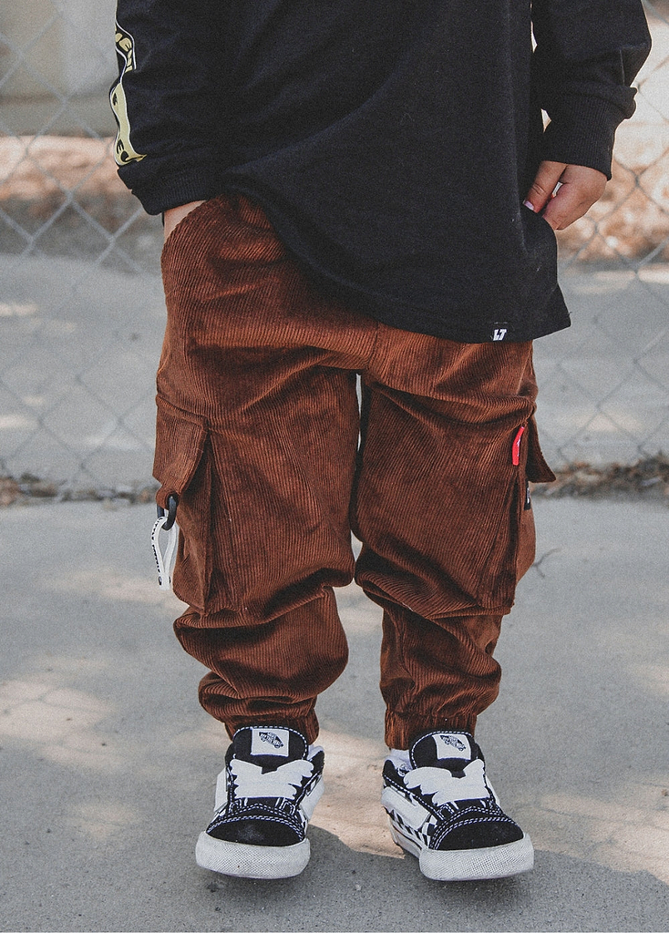 Brown Cord Cargos