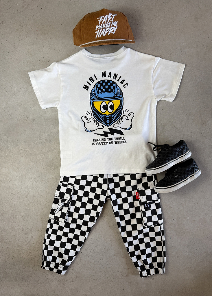 Mini Maniac T-shirt White