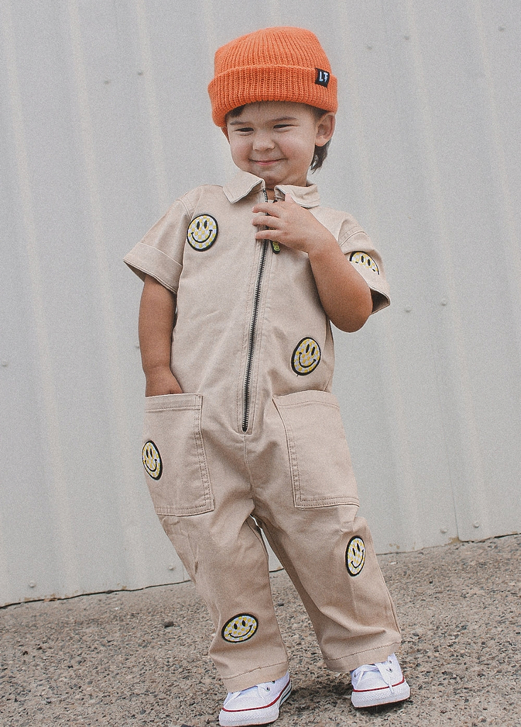 Tan Smile Squad Mechanic Suit