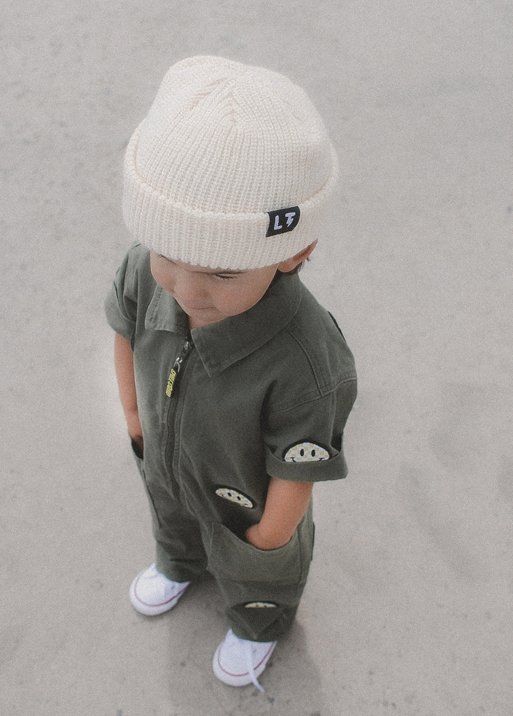Beige Beanie