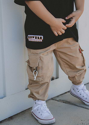 Light Khaki Cargos