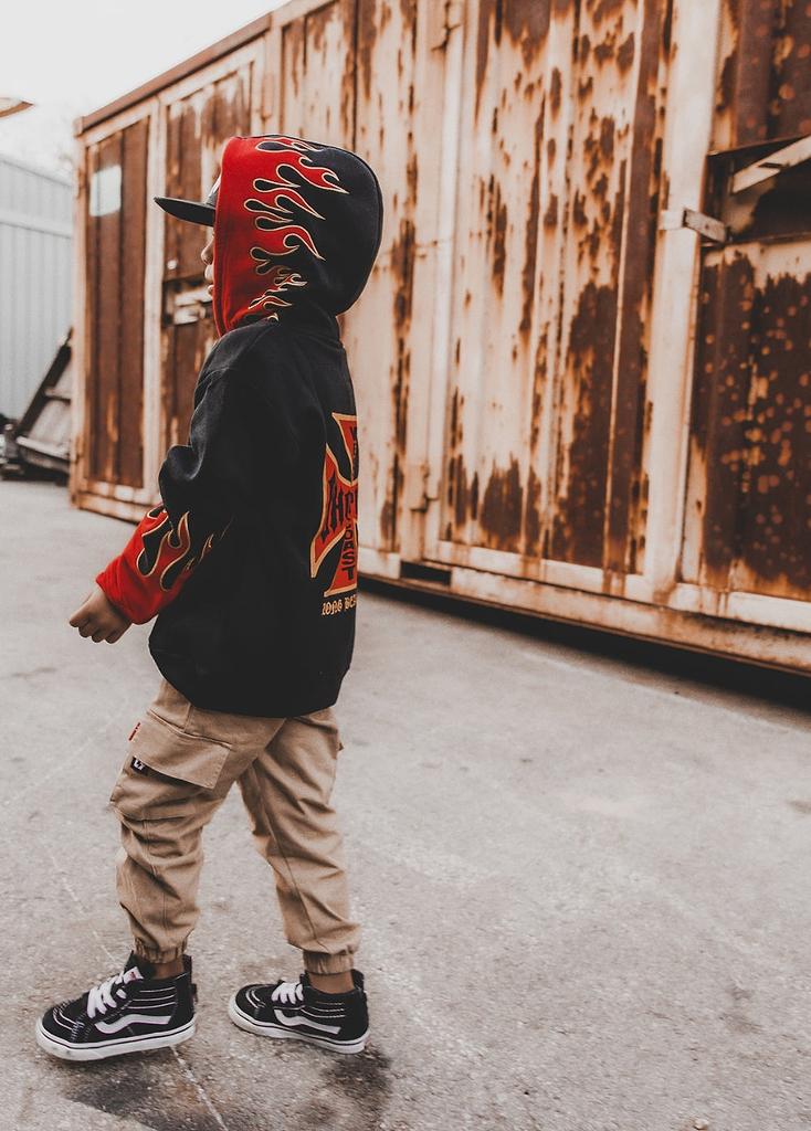 WCC Red Flame Hoodie