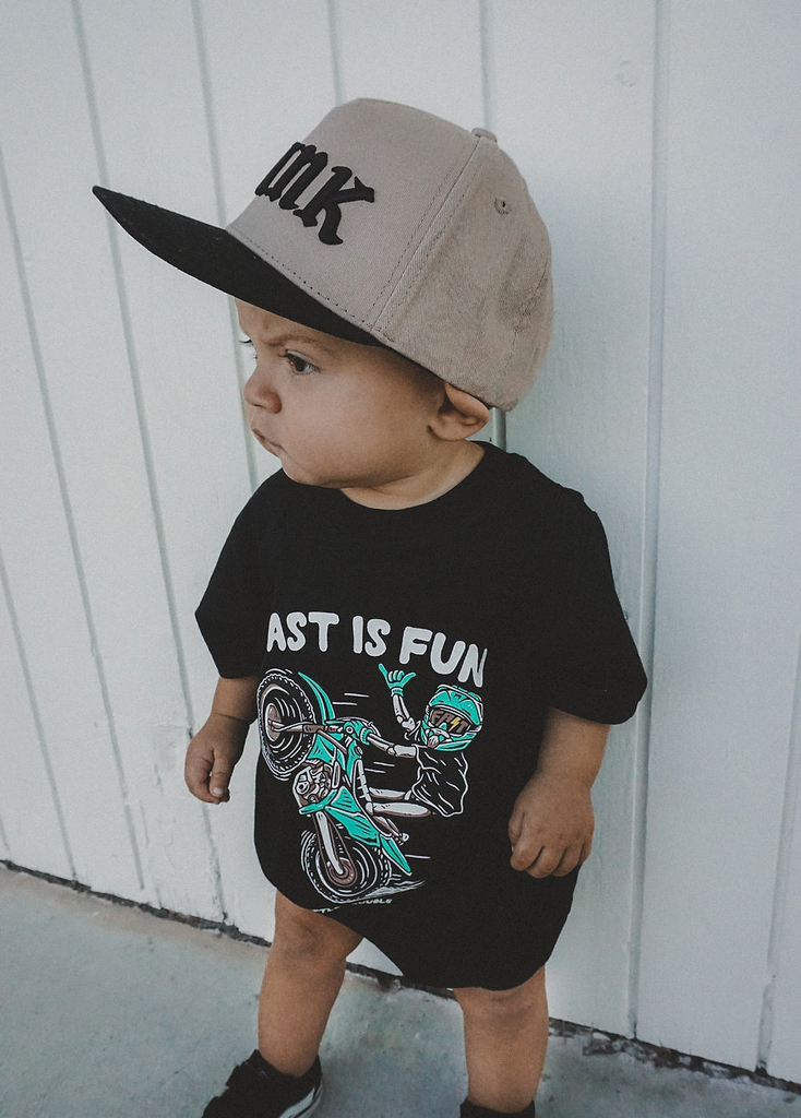 Fast Is Fun Baby Romper
