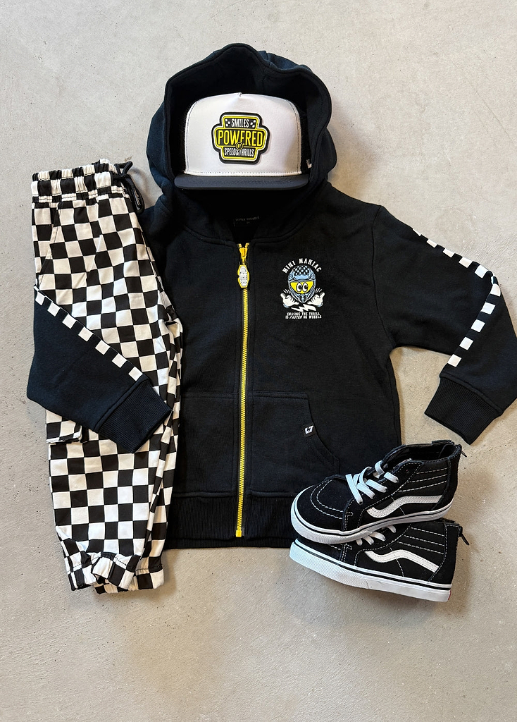 Mini Maniac Zip-Up Hoodie