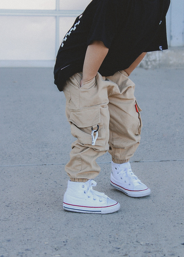 Light Khaki Cargos