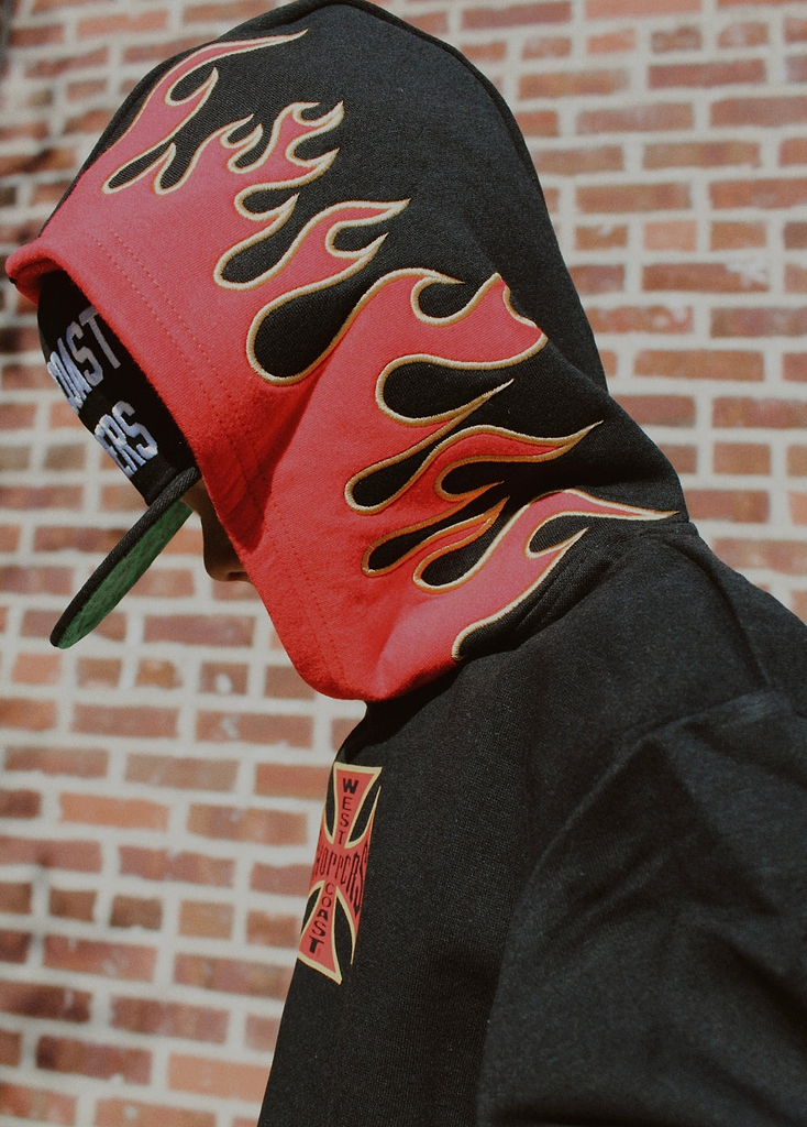 WCC Red Flame Hoodie
