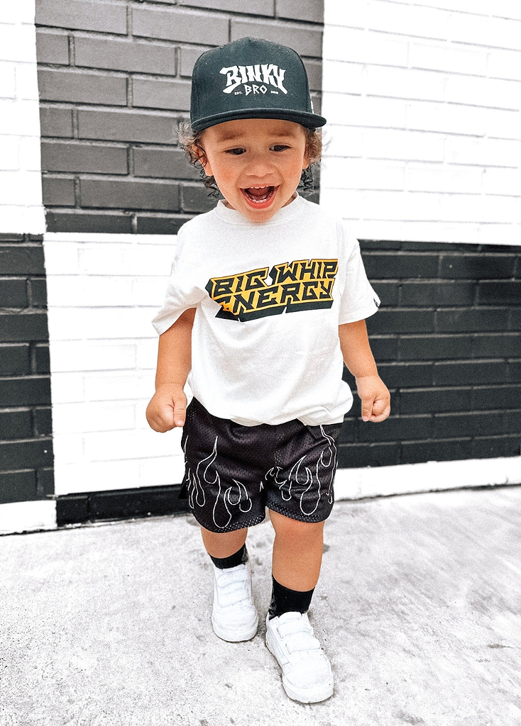 Heater Flame Shorts Black
