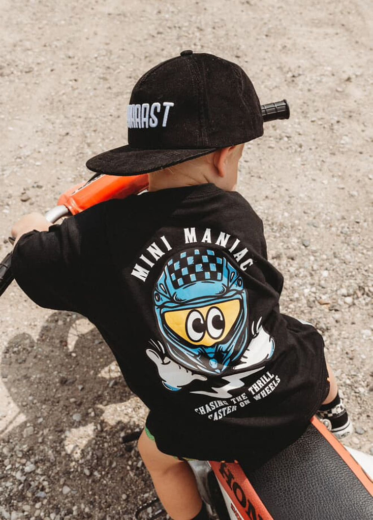 Mini Maniac T-shirt Black