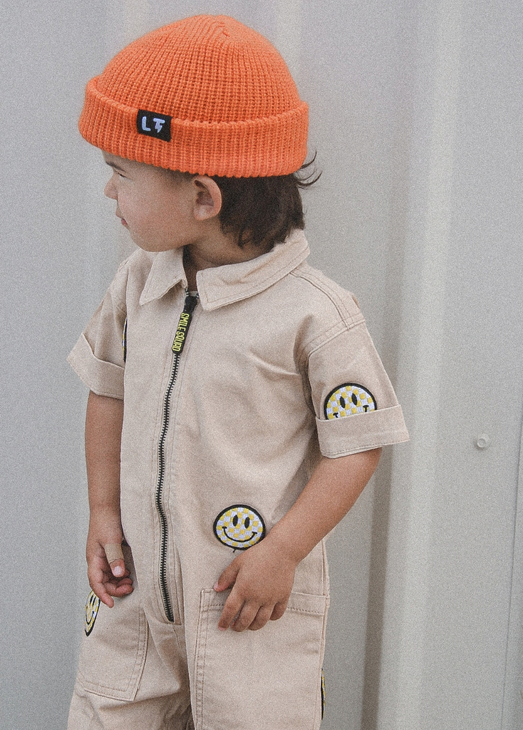 Tan Smile Squad Mechanic Suit