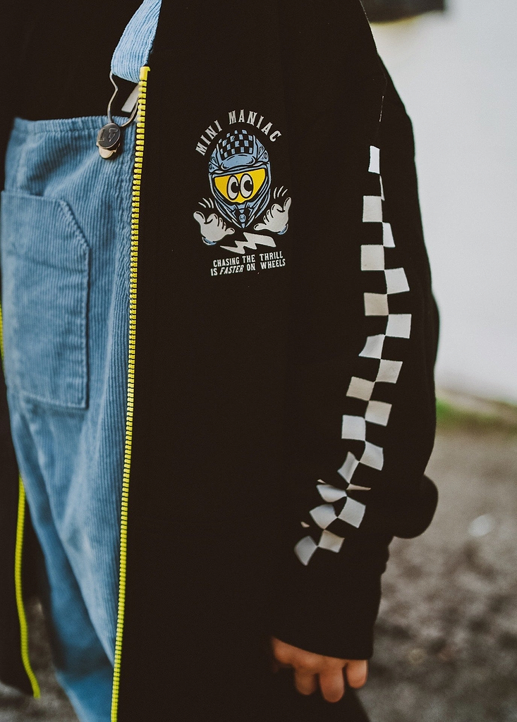 Mini Maniac Zip-Up Hoodie