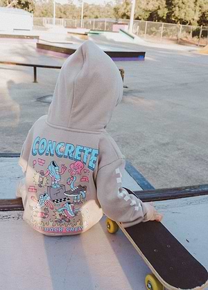 Concrete Kickback Hoodie