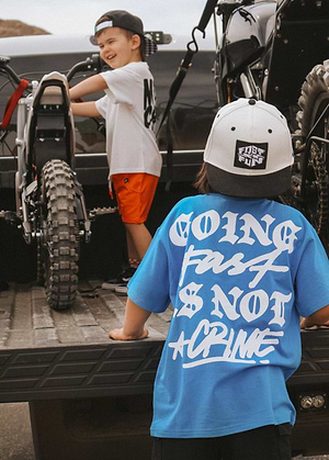 Going Fast Blue T-Shirt