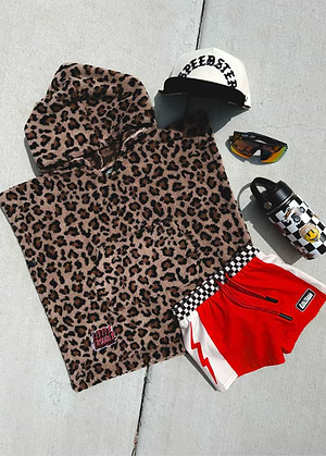 Leopard Poncho Towel