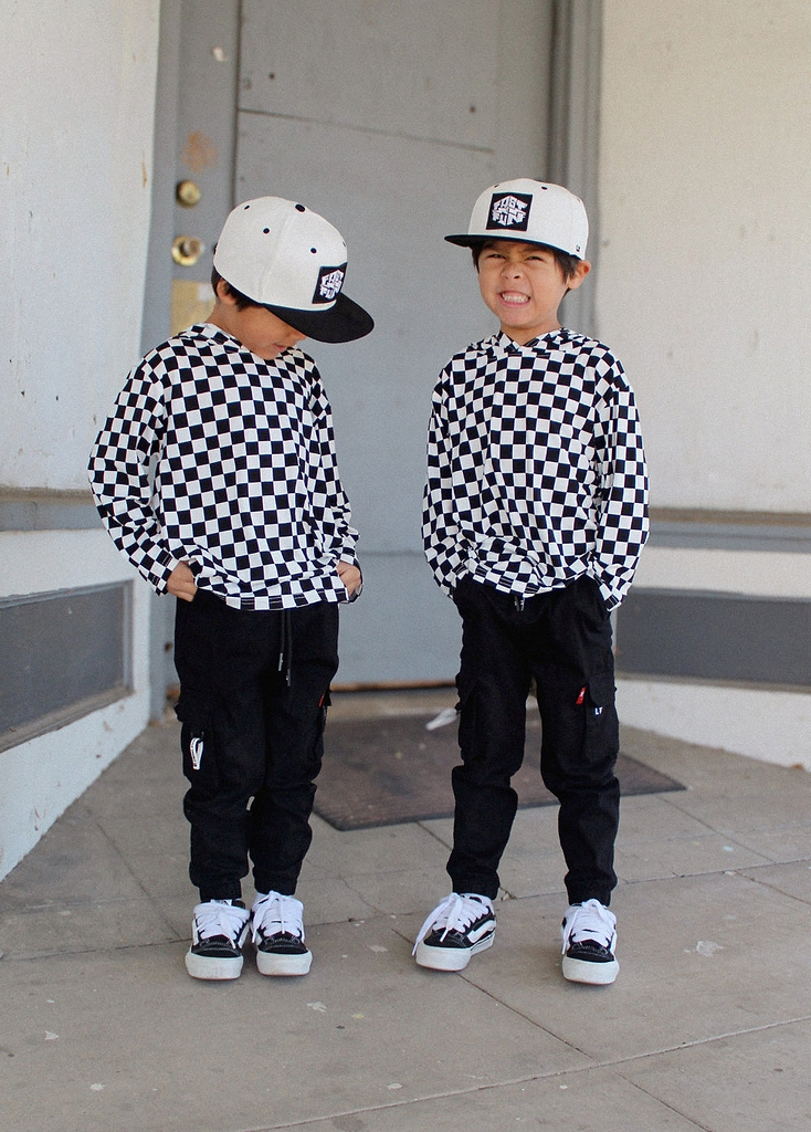 UPF 50 Checker Long Sleeve