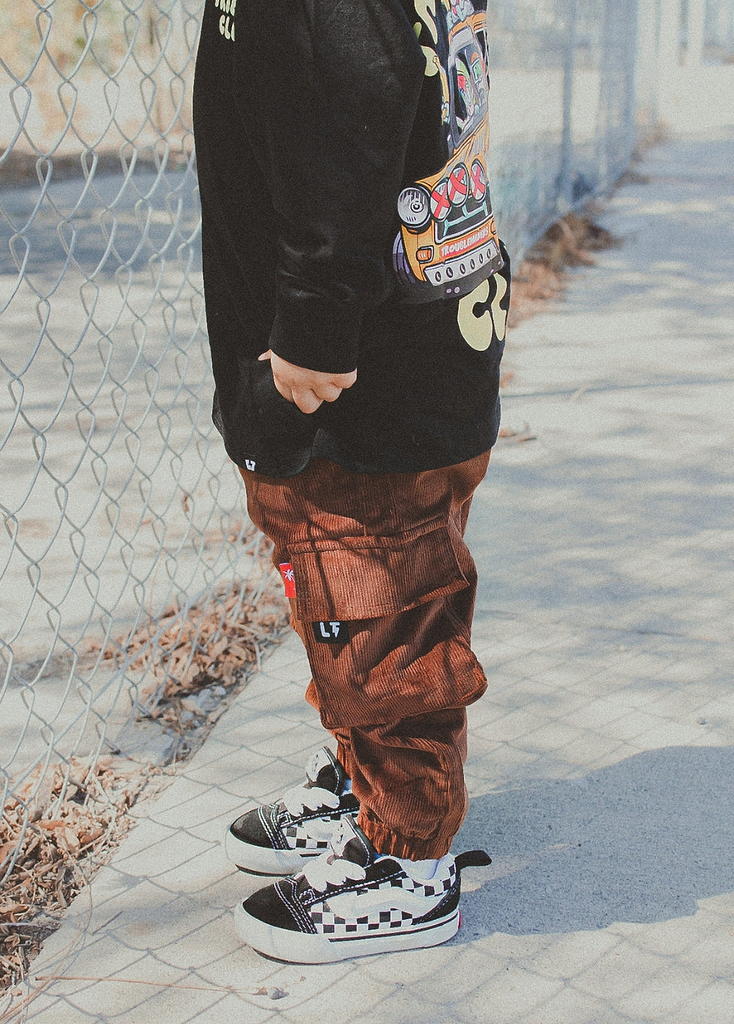 Brown Cord Cargos