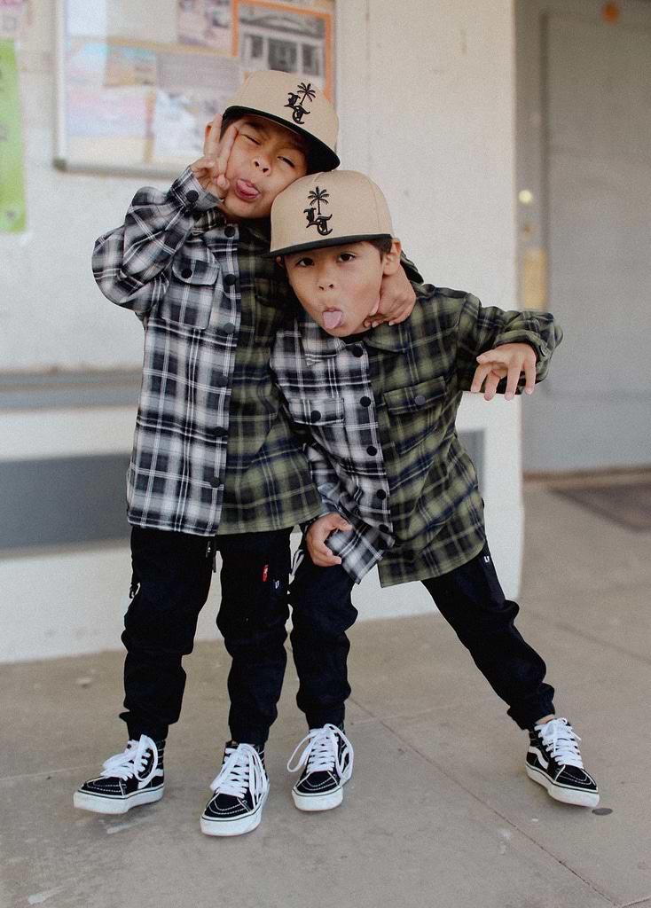 Two-Tone Flannel Black/Green