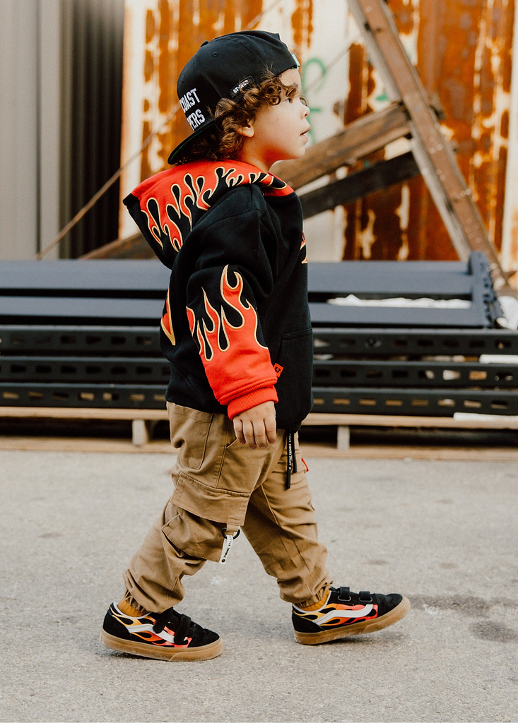 WCC Red Flame Hoodie