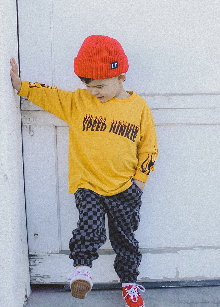 Speed Junkie Long Sleeve Gold