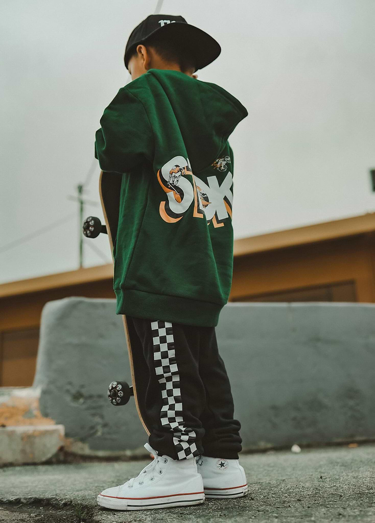 Checker Joggers
