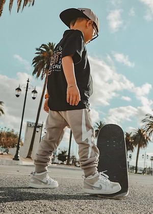 Lightning Bolt Joggers