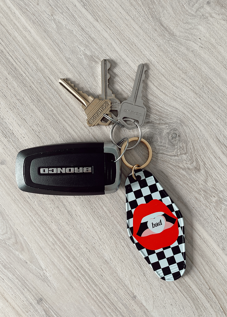 Motel Keychain