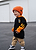 Mini Speedster Orange Flame Hoodie