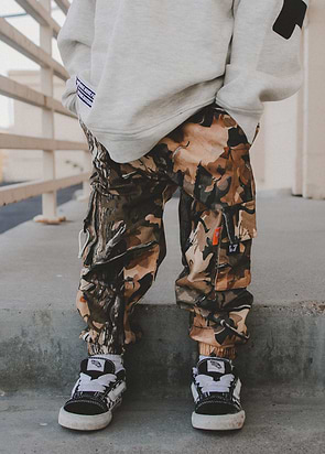Brush Camo Cargos