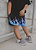 Heater Flame Shorts Blue