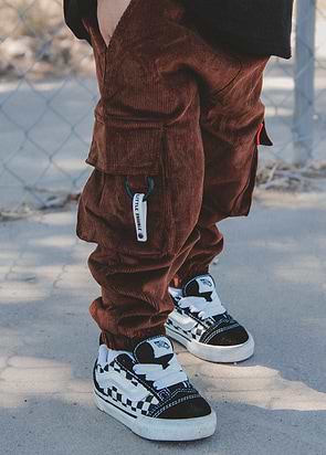 Brown Cord Cargos