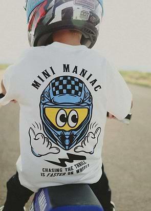 Mini Maniac T-shirt White